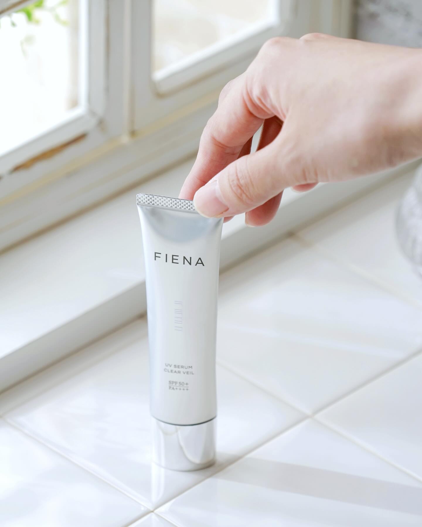UVセラムクリアヴェール/FIENA/日焼け止めローションを使ったクチコミ（2枚目）
