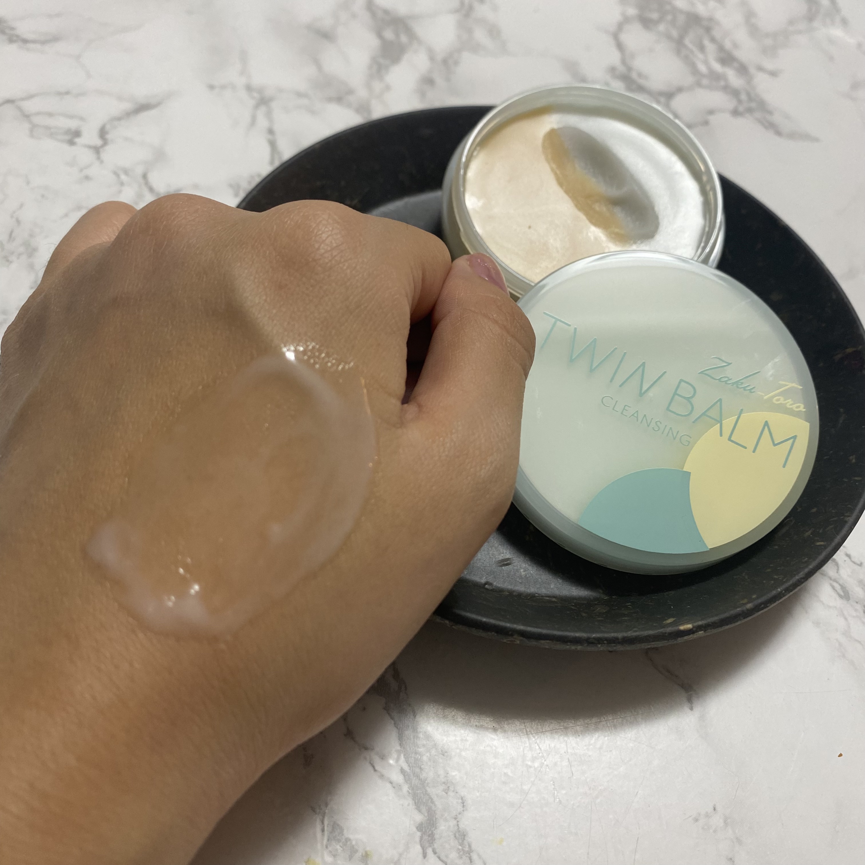 ツインバーム ザクとろ/ISEHAN Lab./クレンジングバームを使ったクチコミ（3枚目）