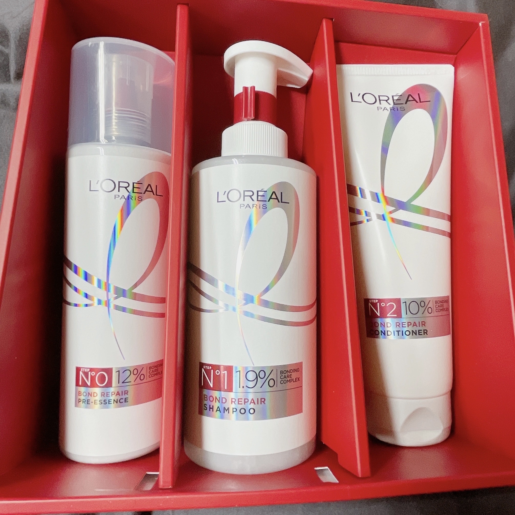 ロレアル パリ ボンド リペア シャンプー／コンディショナー/ロレアル パリ/市販シャンプーを使ったクチコミ（2枚目）