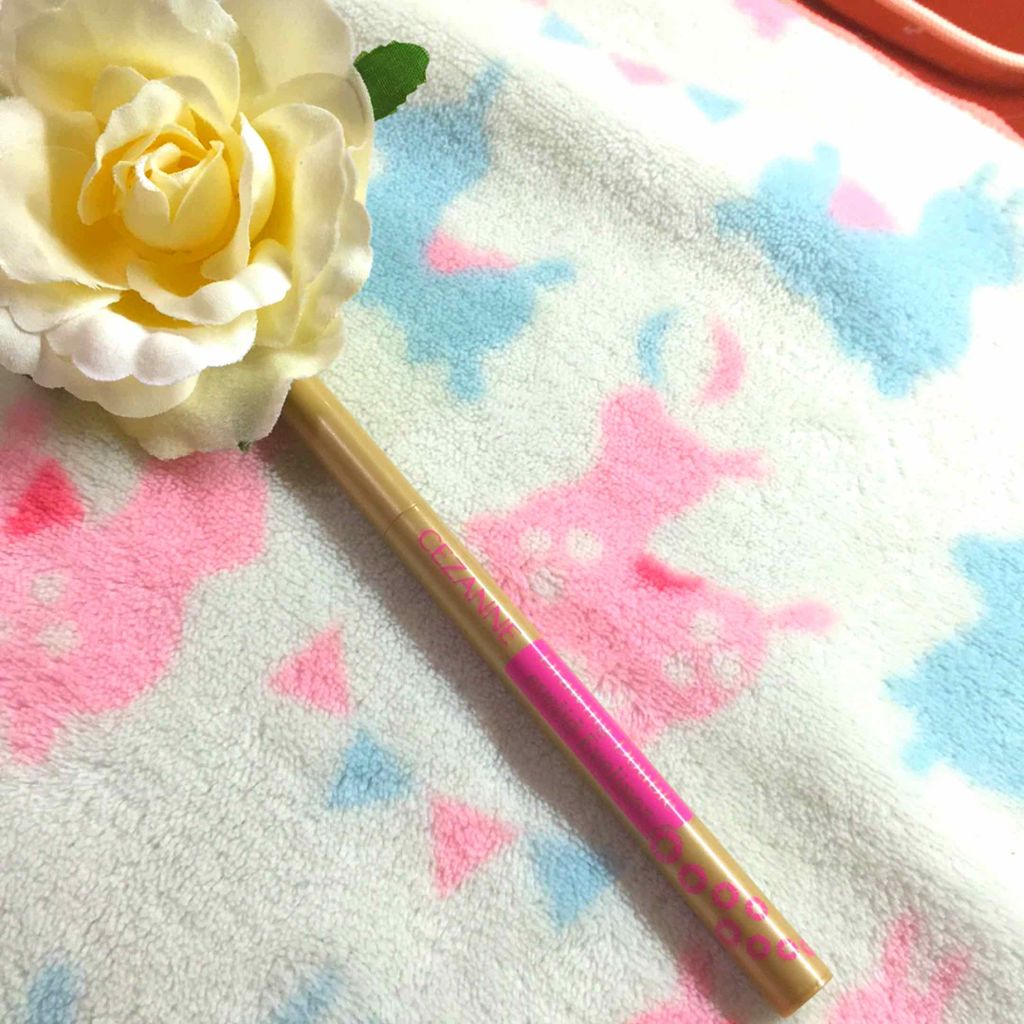 描くふたえアイライナー/CEZANNE/リキッドアイライナーを使ったクチコミ(1枚目)