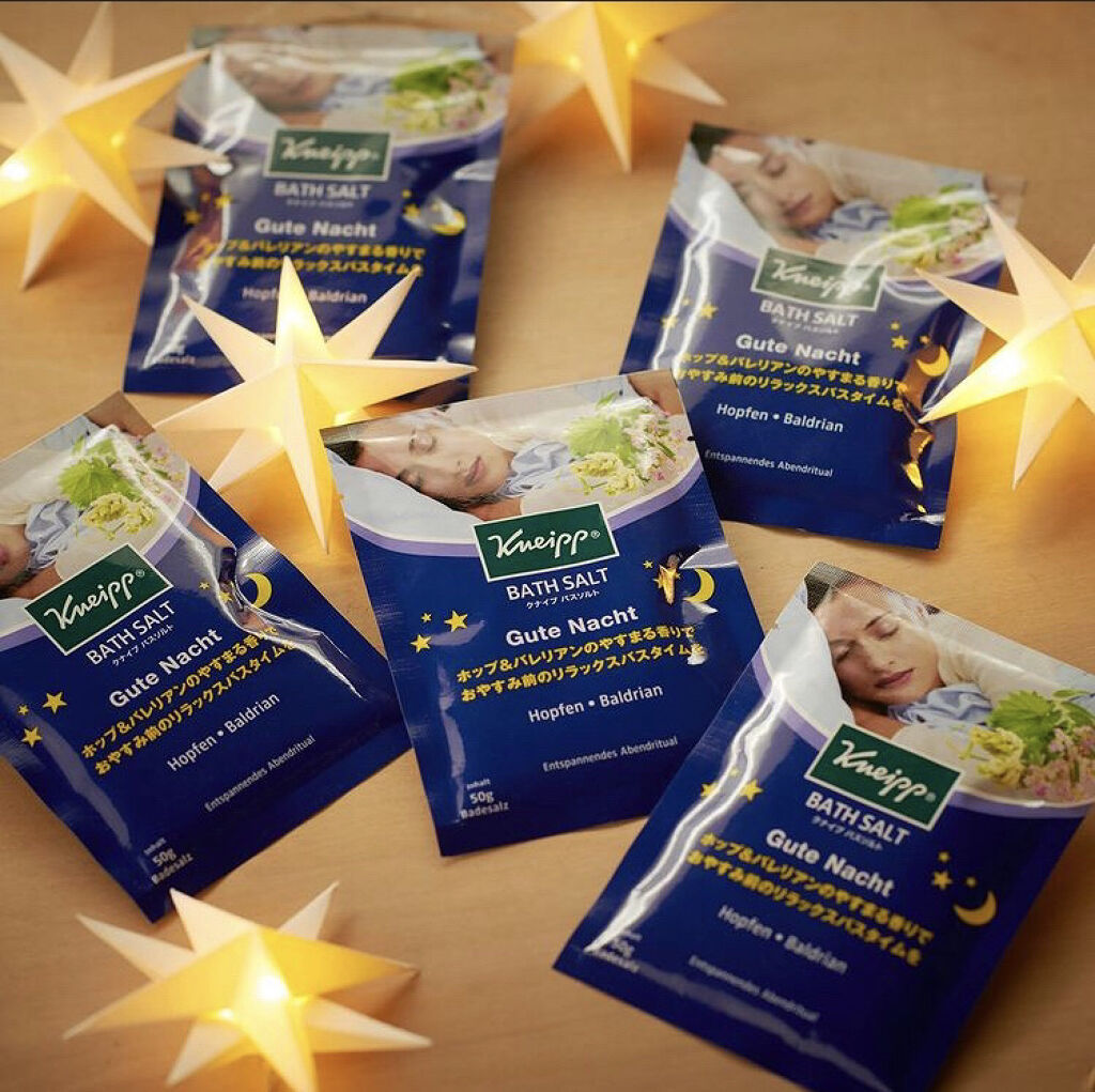 クナイプ グーテナハト バスソルト ホップ＆バレリアンの香り/クナイプ/無機塩系入浴剤を使ったクチコミ（1枚目）