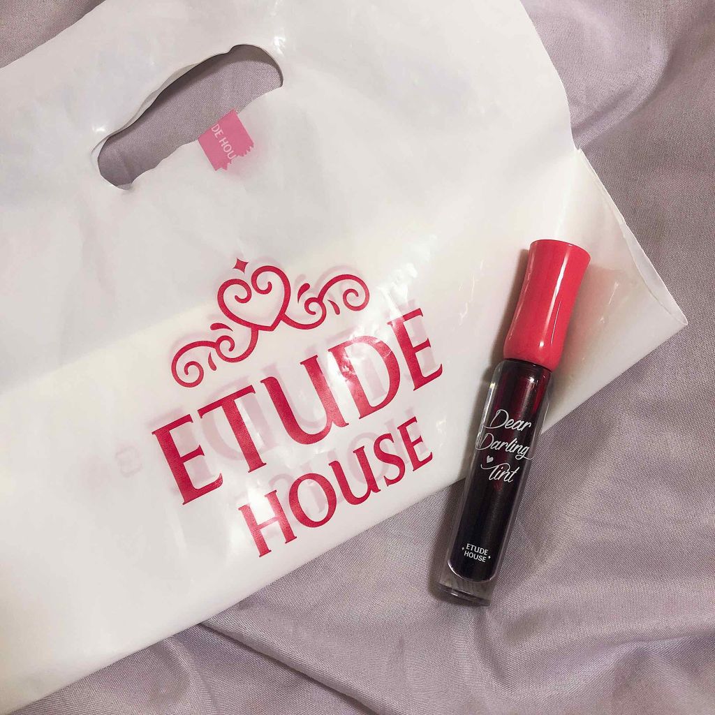 ディアダーリン ウォータージェルティント/ETUDE/リップティントを使ったクチコミ(1枚目)