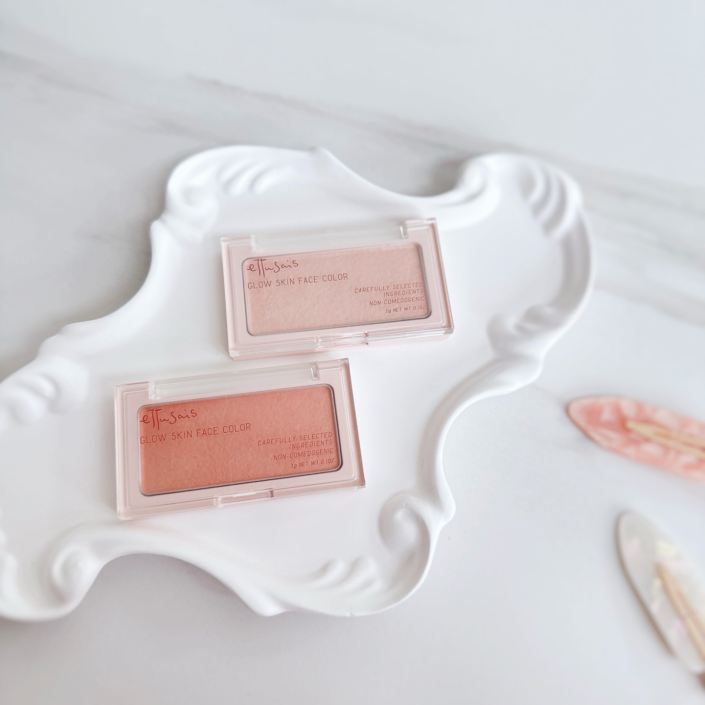 エテュセ グロウスキン フェイスカラー 01 <ハイライター>/ettusais/パウダーハイライトを使ったクチコミ（1枚目）