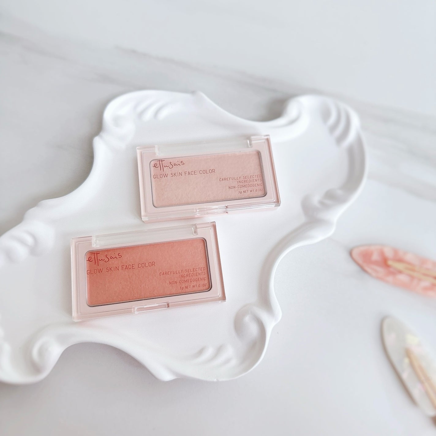 エテュセ グロウスキン フェイスカラー 01 <ハイライター>/ettusais/パウダーハイライトを使ったクチコミ(1枚目)