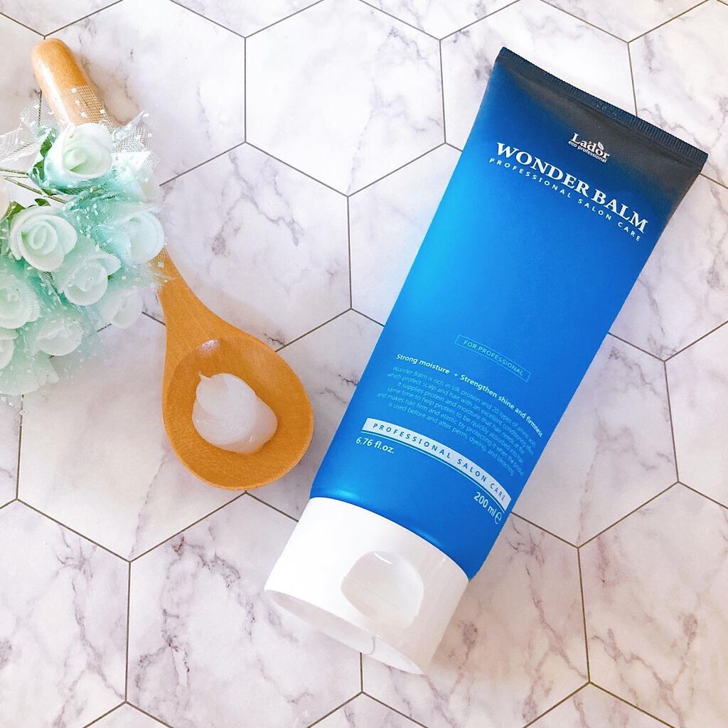 WONDER BALM/La'dor/洗い流すヘアトリートメントを使ったクチコミ(5枚目)
