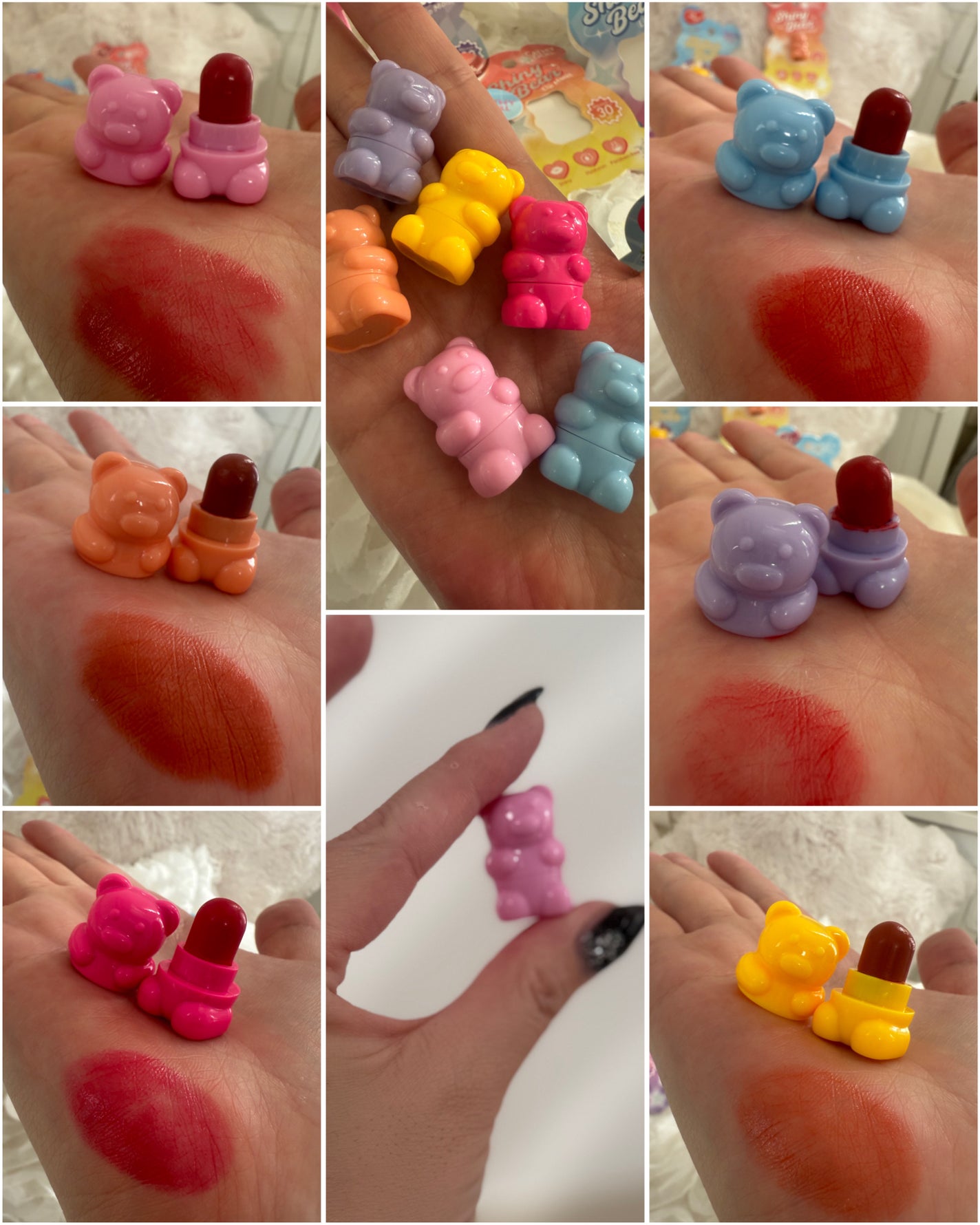 シャイニーベア リップモイスト/CathyDoll/口紅を使ったクチコミ(8枚目)