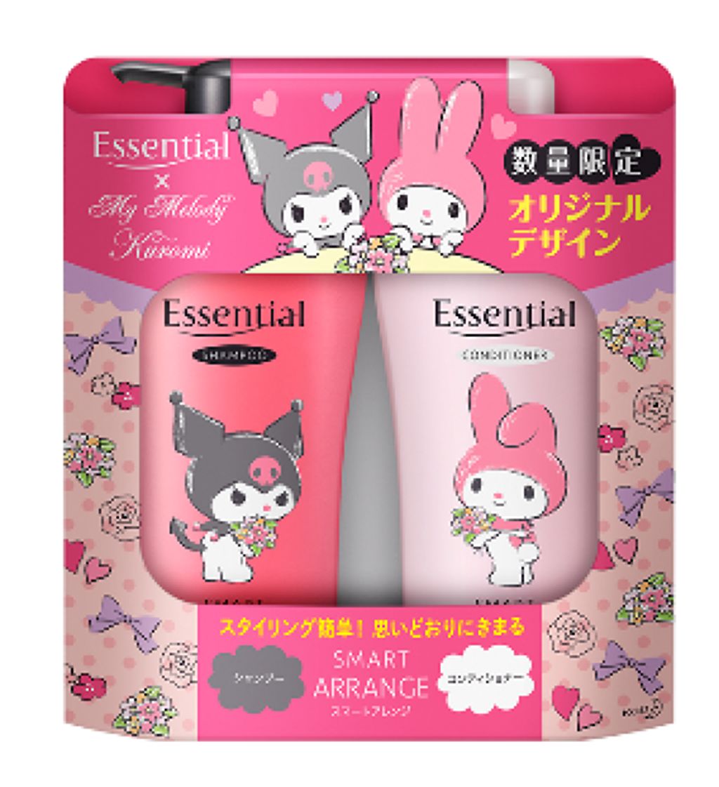 エッセンシャル スマートアレンジ シャンプー＆コンディショナー My Melody & Kuromi