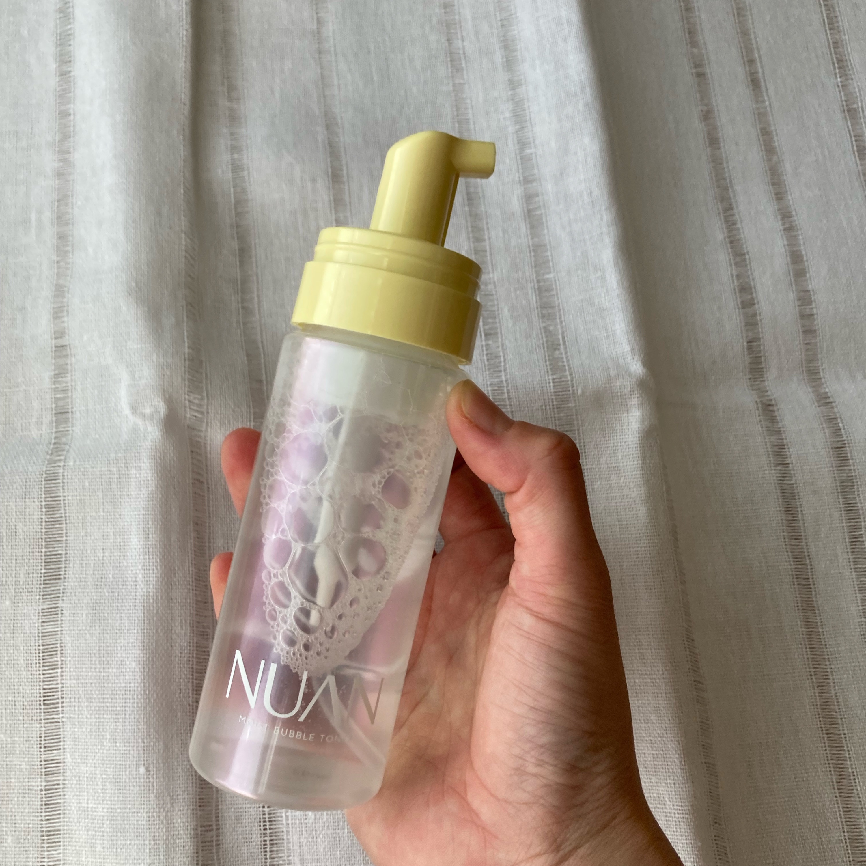 浸透バブル化粧水/NUAN/化粧水を使ったクチコミ（2枚目）