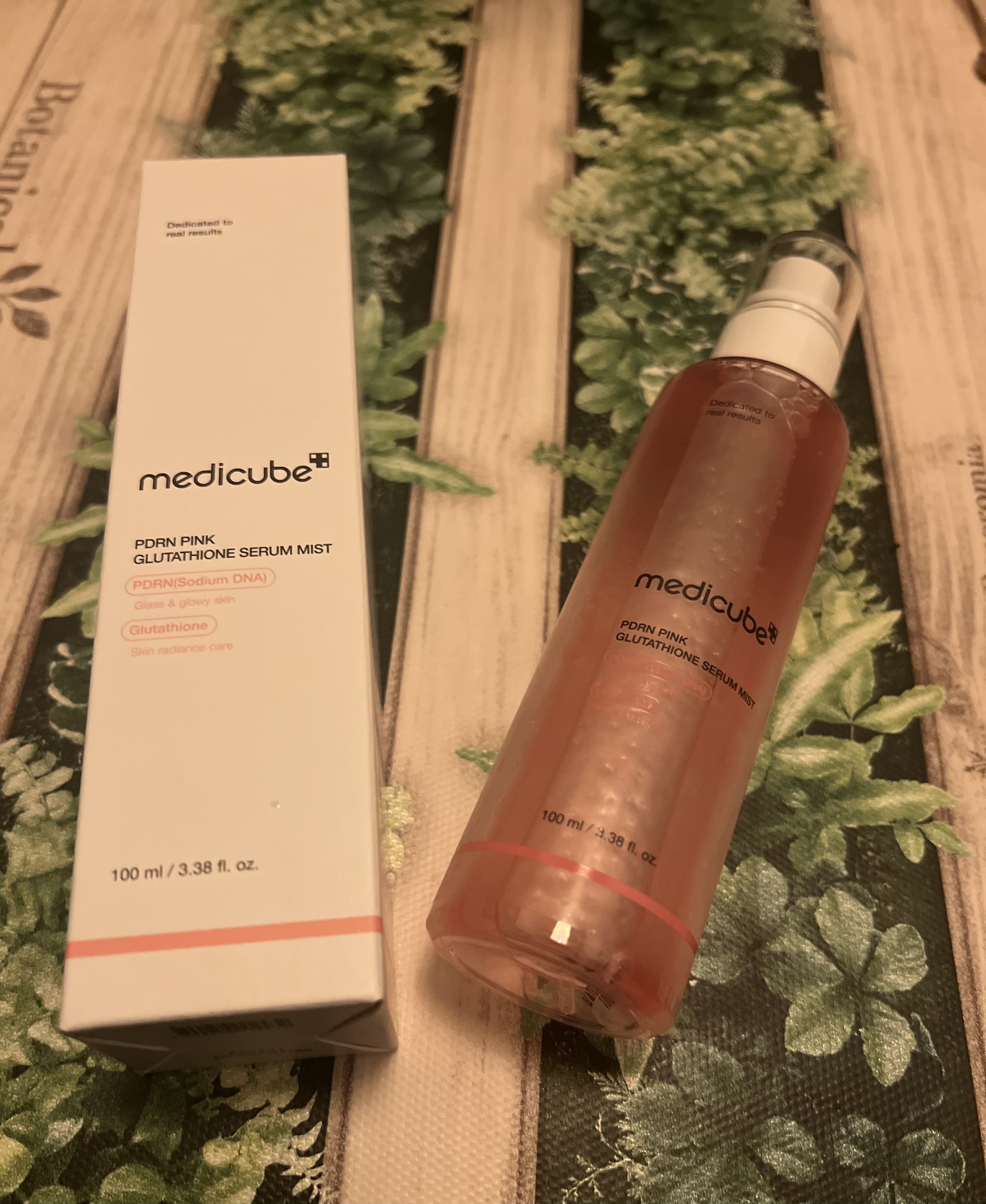 PDRNピンクセラムミスト/MEDICUBE/美容液を使ったクチコミ（1枚目）