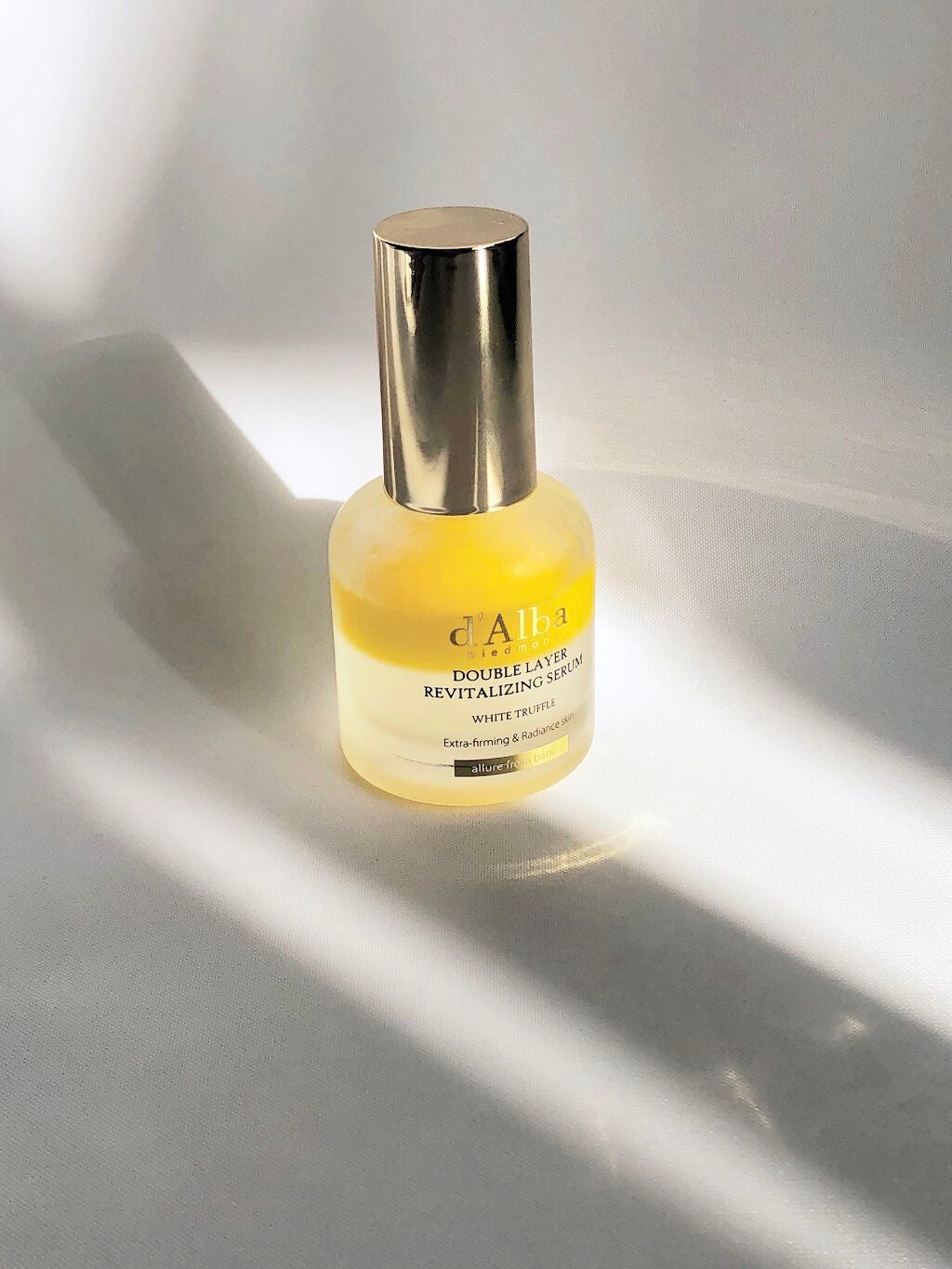 ホワイトトリュフダブルレイヤーリバイタライジングセラム/ダルバ/美容液を使ったクチコミ(1枚目)
