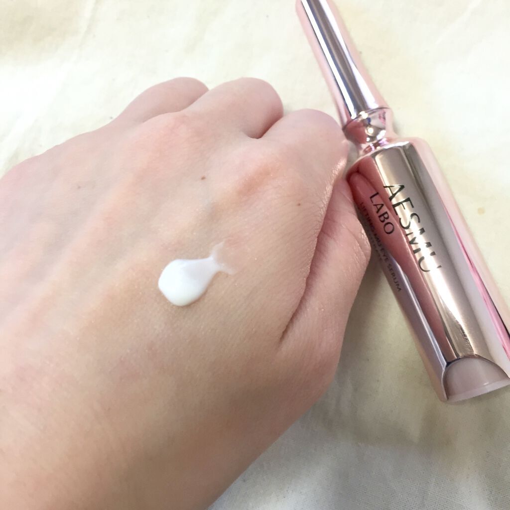 リフティングMUアイセラムコンセントレート/AESMU LABO/アイケア・アイクリームを使ったクチコミ(3枚目)