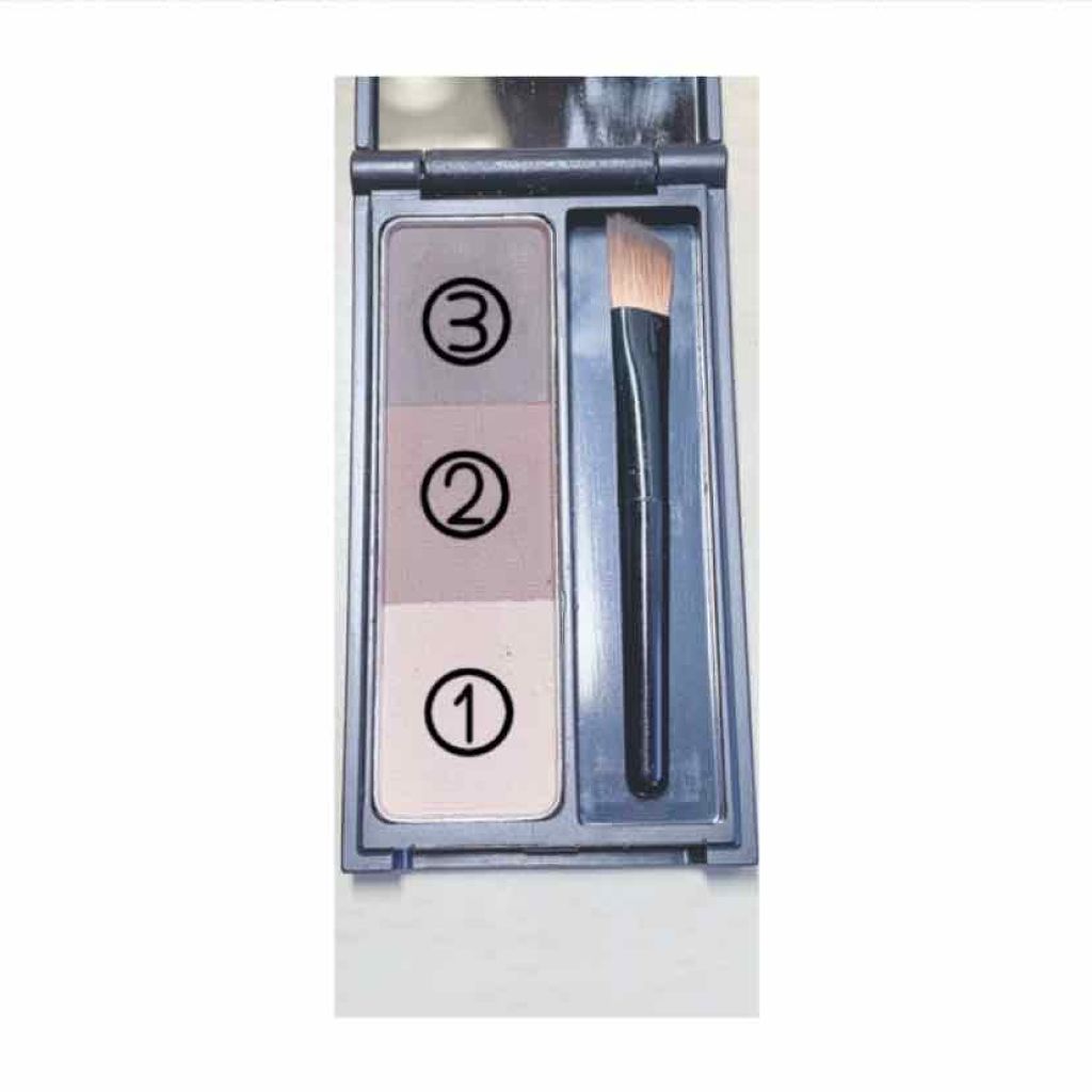 UR GLAM　EYEBROW POWDER/U R GLAM/パウダーアイブロウを使ったクチコミ（2枚目）