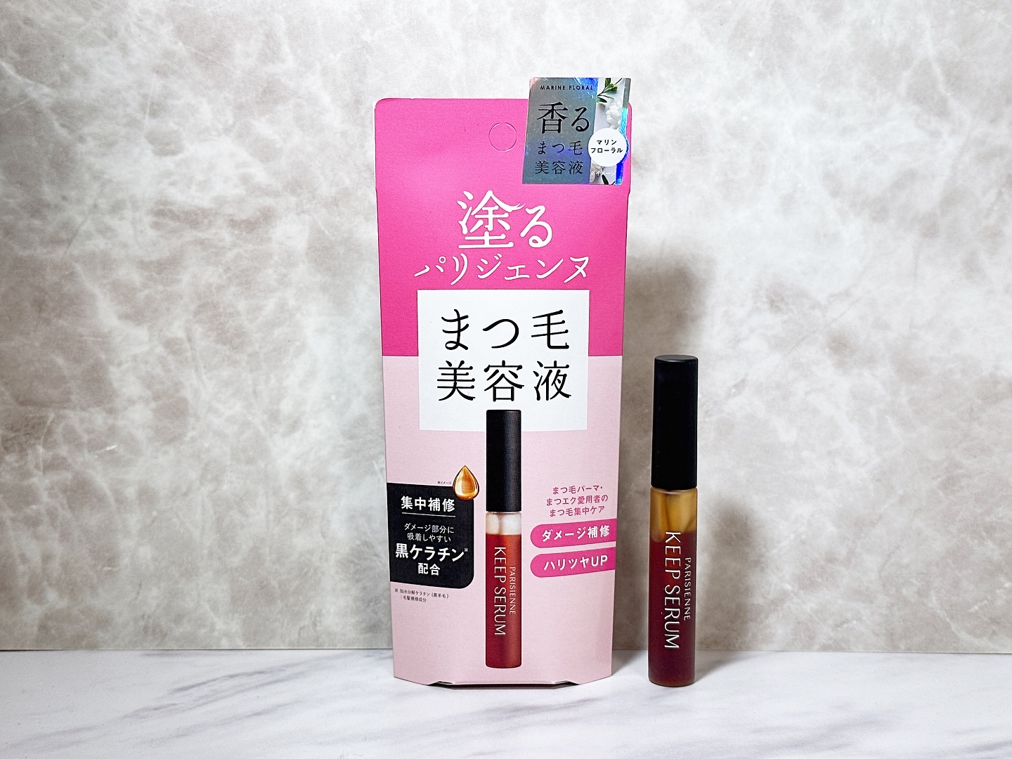 パリジェンヌ キープセラム [まつ毛美容液]/Paris./まつげ美容液を使ったクチコミ（1枚目）