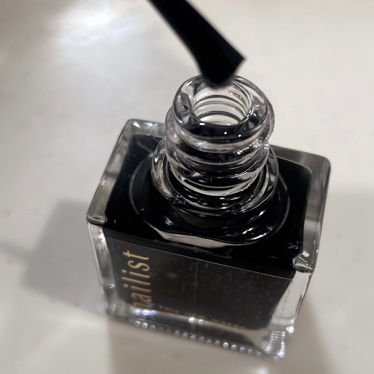 クイッククリスタルコートⅡ/ネイリスト/ネイルトップコートを使ったクチコミ(2枚目)