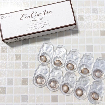 エバーカラーワンデー ナチュラル/エバーカラー/ワンデー(1DAY)カラコンを使ったクチコミ(1枚目)