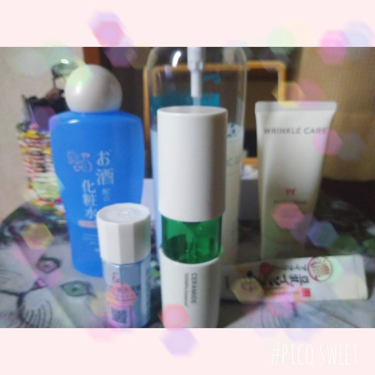 乾燥小じわフェイスクリーム ローズの香り/DAISO/フェイスクリームを使ったクチコミ（1枚目）