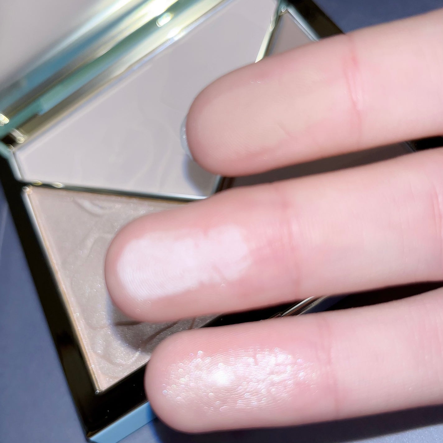 ハイライトシェーディングパレット/TIMAGE/パウダーハイライトを使ったクチコミ(2枚目)