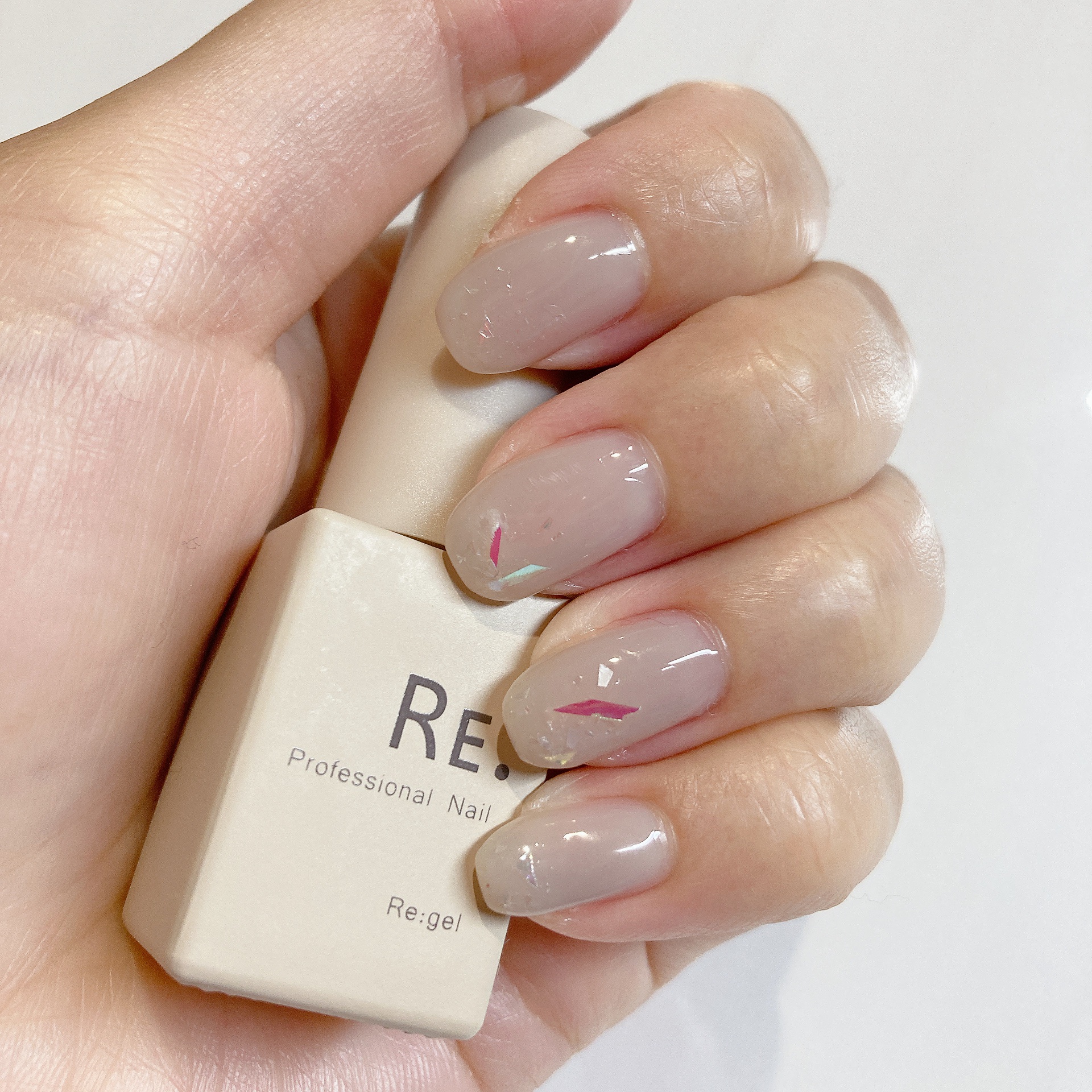 HEMA free Sheer colors./Beach/ジェルネイルを使ったクチコミ（3枚目）