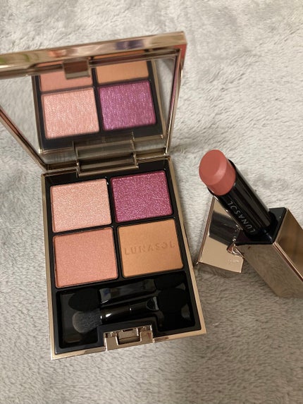 プランプメロウリップス EX10 Cuddle Rose(カドルローズ)/LUNASOL/口紅を使ったクチコミ(1枚目)