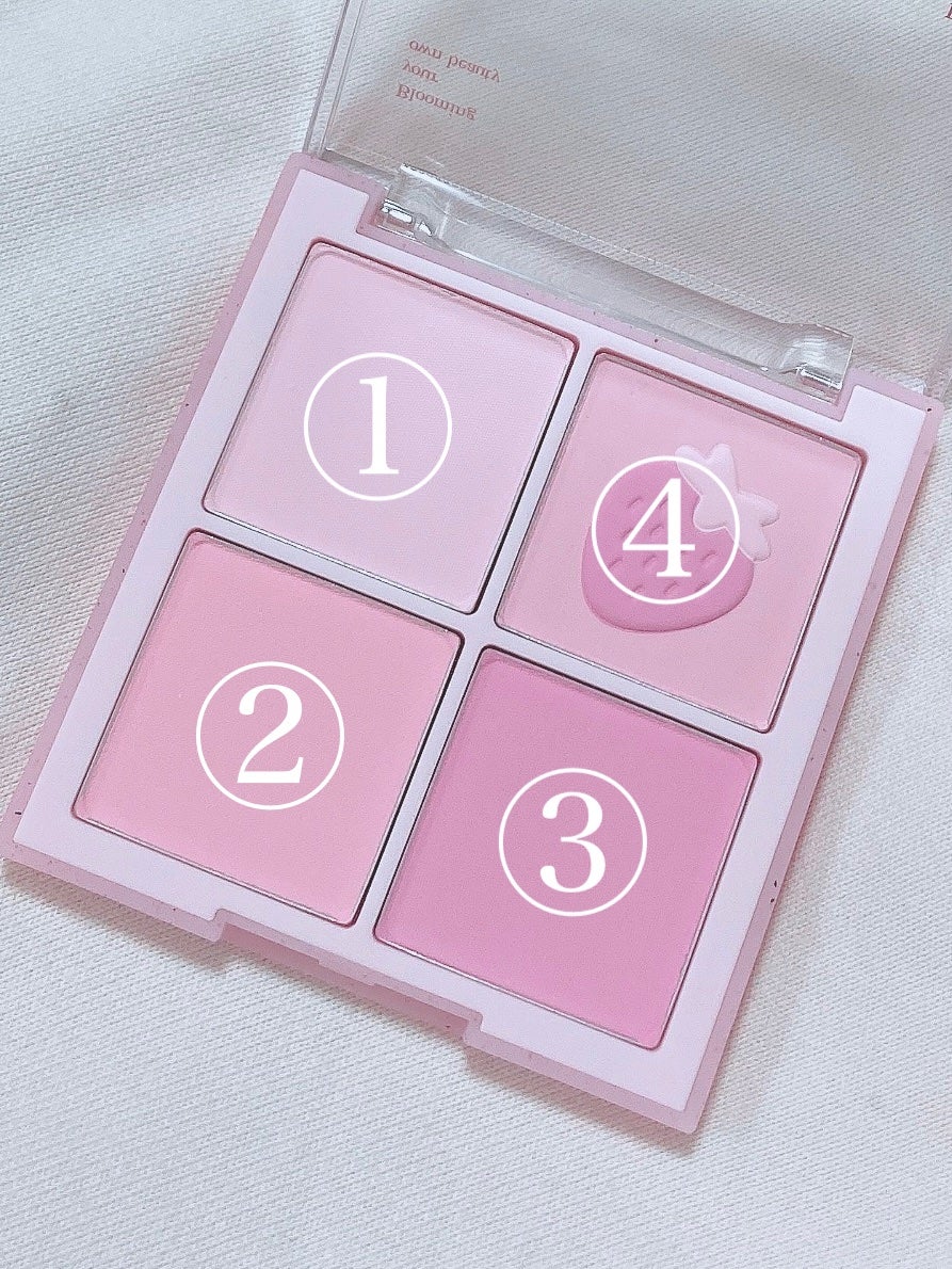 ブレンディングムードチーク/dasique/パウダーチークを使ったクチコミ(4枚目)