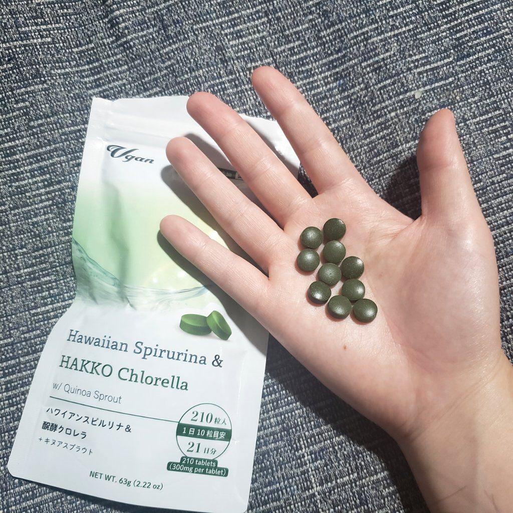 ハワイアンスピルリナ&醗酵クロレラ/Vgan/健康サプリメントを使ったクチコミ(1枚目)