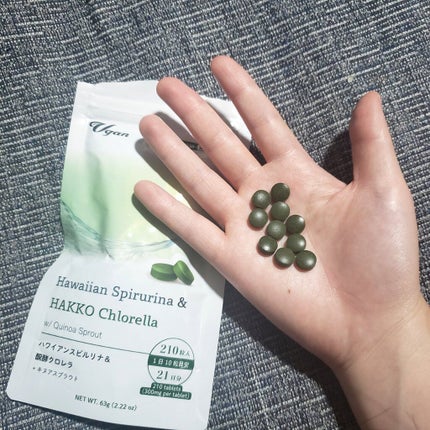 ハワイアンスピルリナ&醗酵クロレラ/Vgan/健康サプリメントを使ったクチコミ(1枚目)