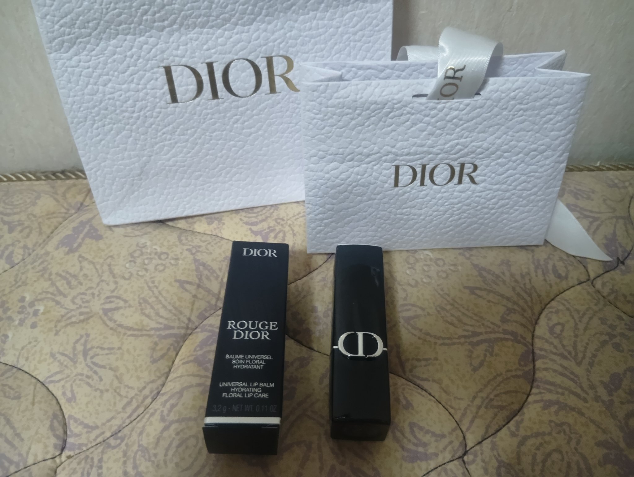 ルージュ ディオール バーム 000 ディオールナチュラル バーム/Dior/リップバームを使ったクチコミ（1枚目）