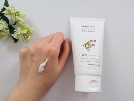 クレイマスクツーフォームクレンザー/THANK YOU FARMER/洗顔フォームを使ったクチコミ(2枚目)