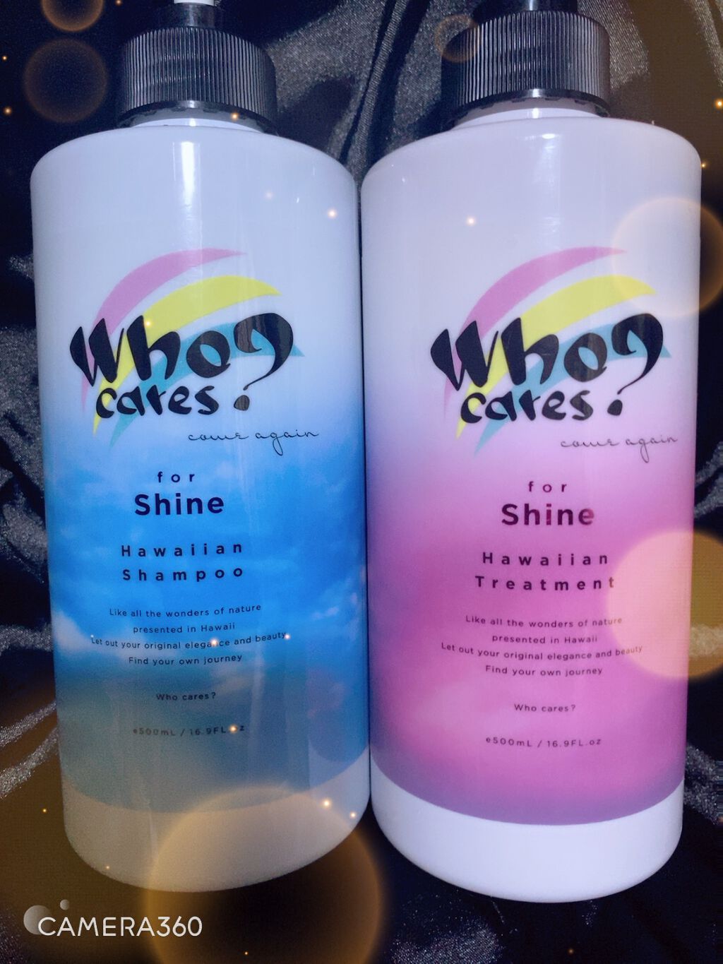 ハワイアンシャンプー&トリートメント <シャイン>/who cares?/市販シャンプーを使ったクチコミ(1枚目)