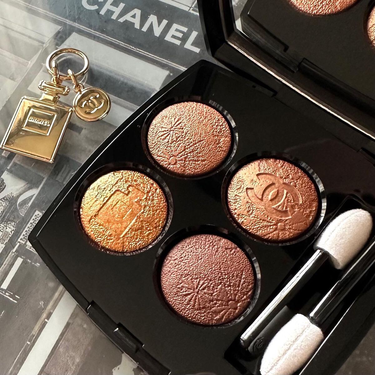 レ キャトル オンブル/CHANEL/アイシャドウパレットを使ったクチコミ(2枚目)