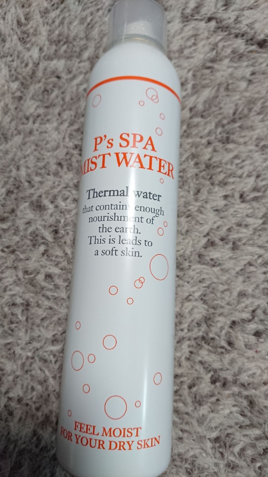 P's スパ ミストウォーター/クー・サイエンスビューティ/ミスト状化粧水を使ったクチコミ(1枚目)