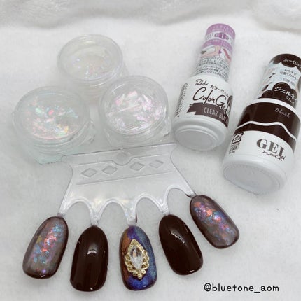 パル カラージェル/キャンドゥ/ジェルネイルを使ったクチコミ(9枚目)