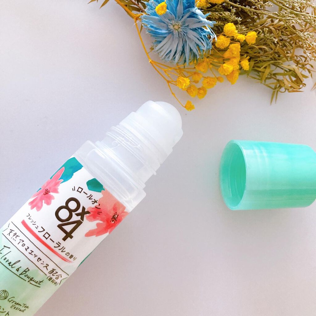 ロールオン フレッシュフローラルの香り/8x4/デオドラント・制汗剤を使ったクチコミ(2枚目)