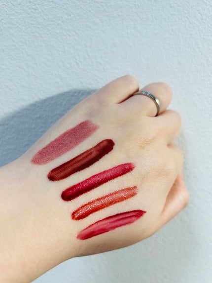 ジューシーラスティングティント/rom&nd/リップティントを使ったクチコミ(4枚目)