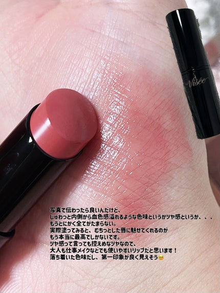 ネンマクフェイク ルージュ/Visée/口紅を使ったクチコミ(3枚目)