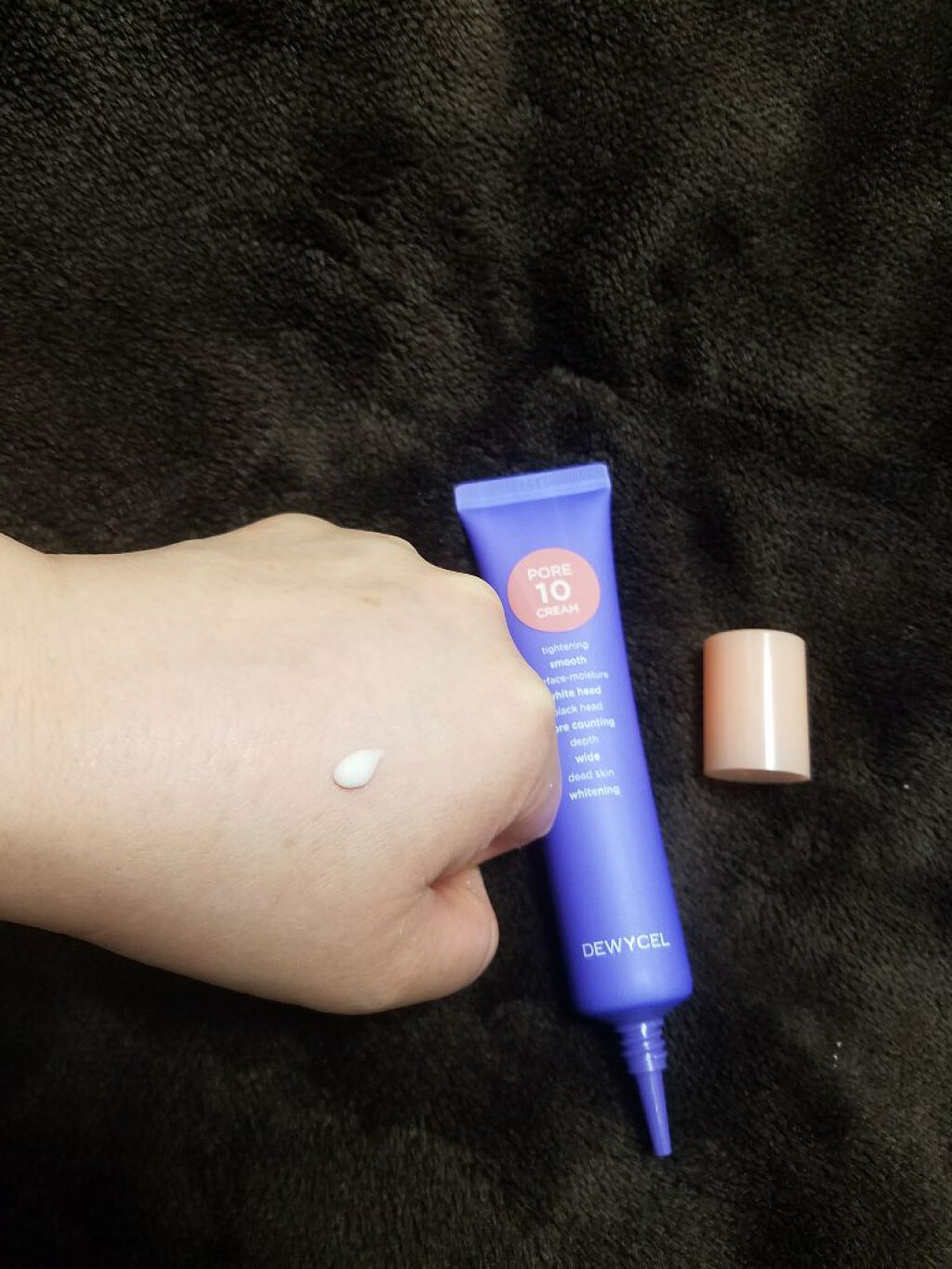 ポアーテンクリーム/DEWYCEL/化粧下地を使ったクチコミ(2枚目)