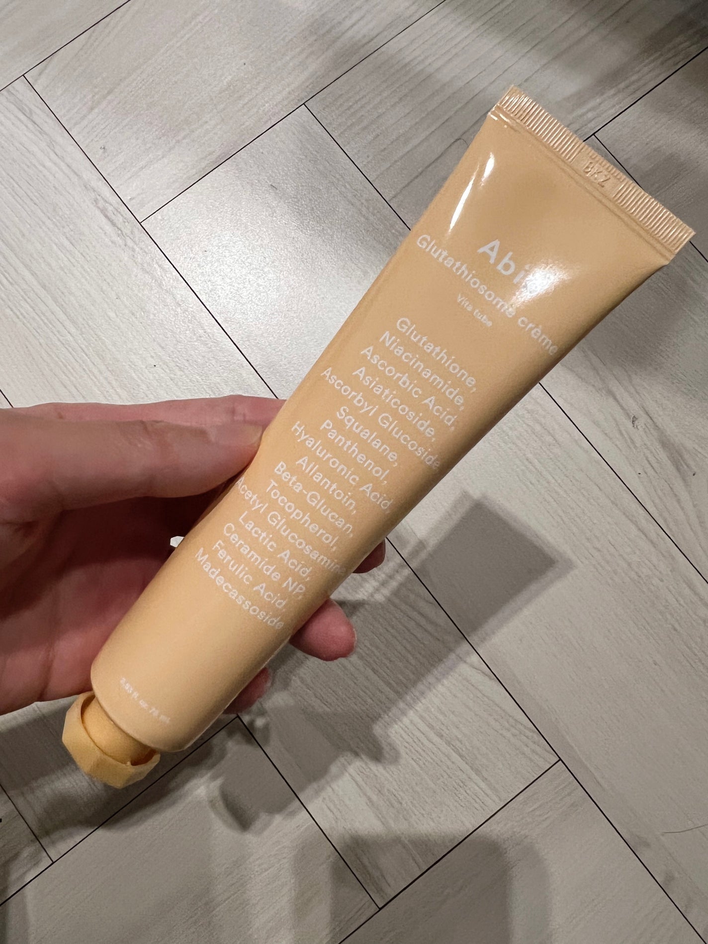 アビブ グルタチオンソームクリームビタチューブ/Abib /フェイスクリームを使ったクチコミ(2枚目)