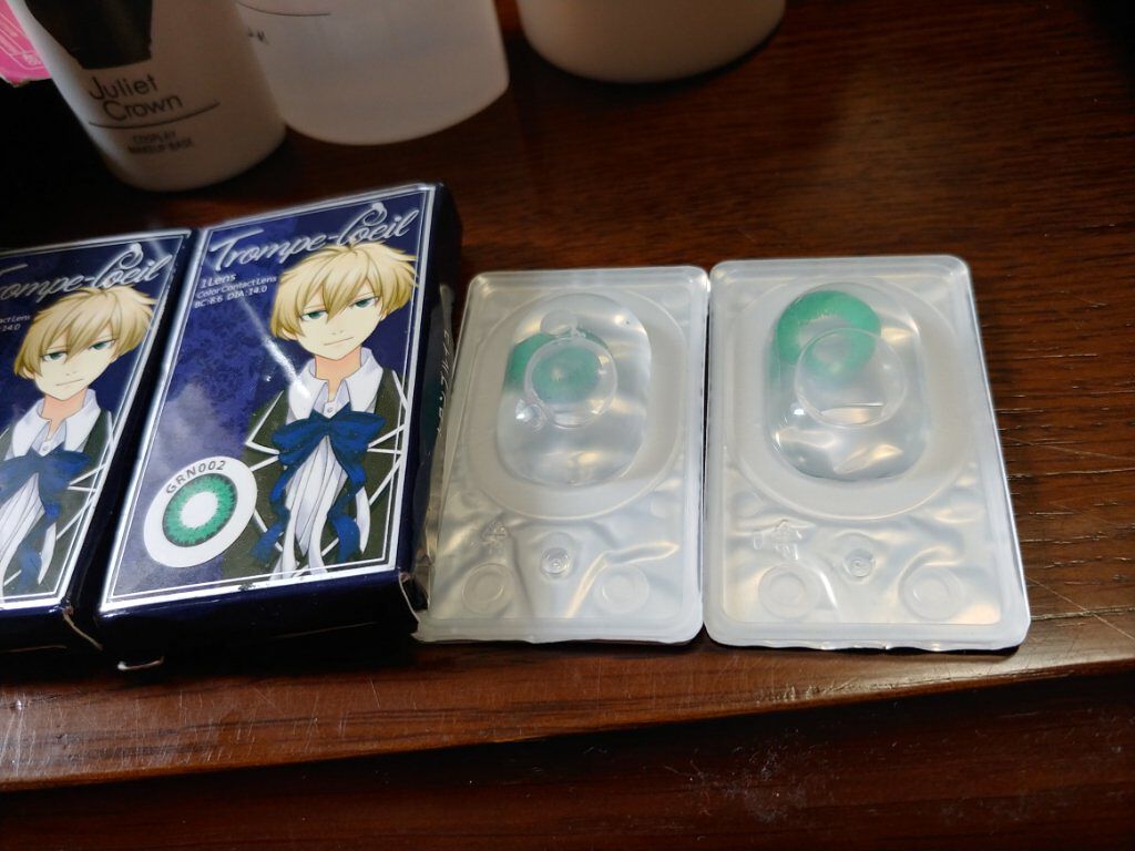 トロンプルイユ ワンデー/Trompe-l'oeil/ワンデー（１DAY）カラコンを使ったクチコミ（3枚目）