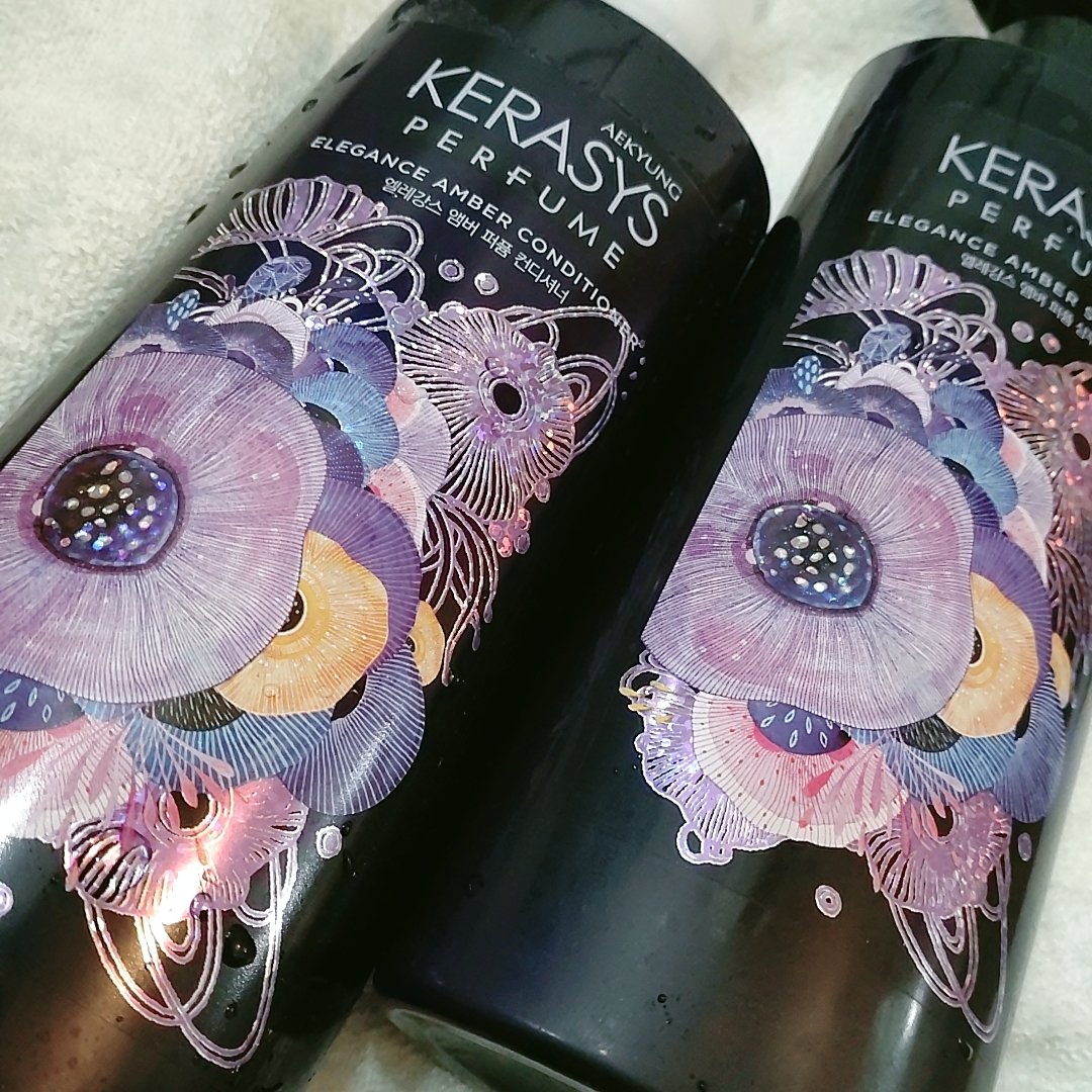 パフューム エレガンスアンバー シャンプー&コンディショナー/KERASYS/シャンプー・コンディショナーを使ったクチコミ（2枚目）