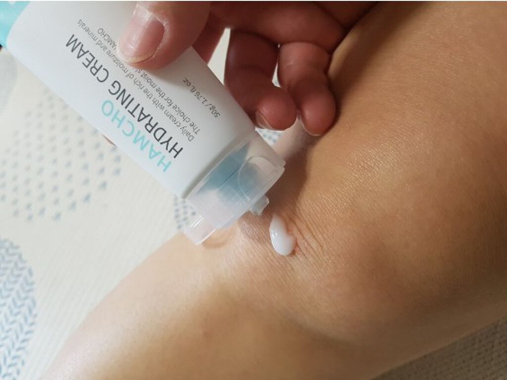 HAMCHO HYDRATING CREAM/ETTANG/フェイスクリームを使ったクチコミ(4枚目)