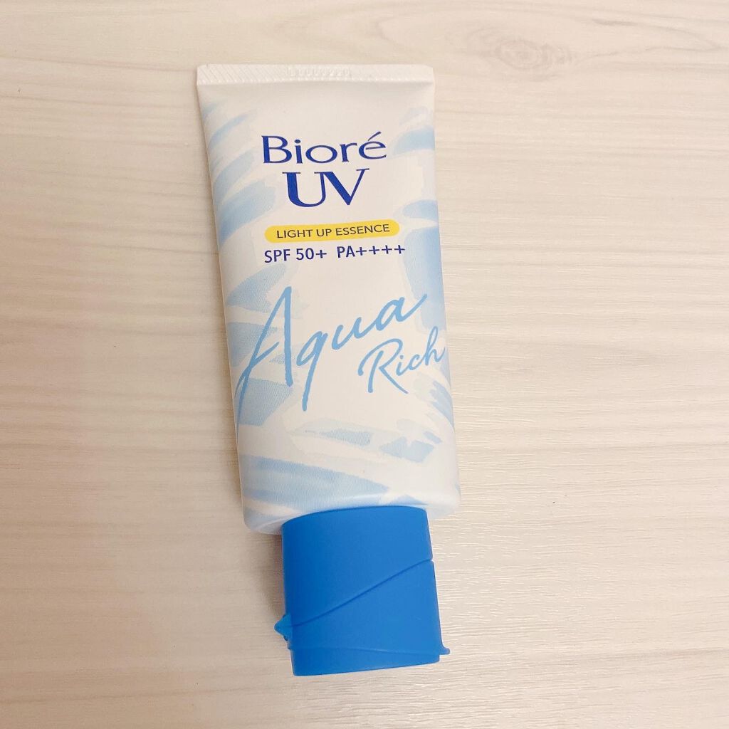ビオレUV アクアリッチ ライトアップエッセンス/ビオレ/日焼け止めクリームを使ったクチコミ（3枚目）