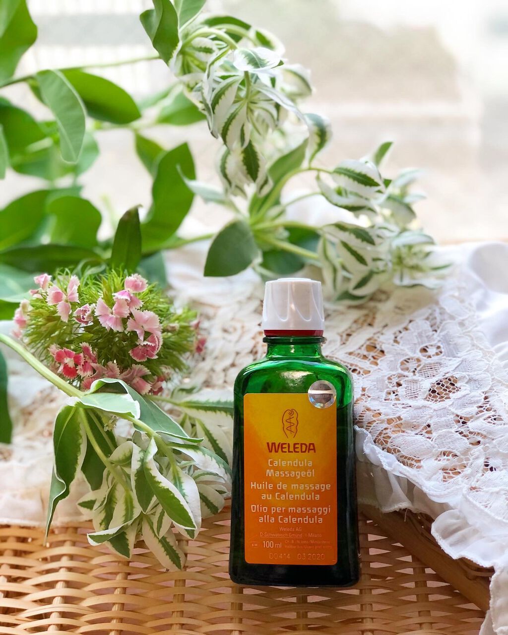 WELEDA カレンドラ マッサージオイルのクチコミ「【WELEDA カレンドラマッサージオイル】

WELEDAのマッサージオンラインレッスンを
.....」（1枚目）