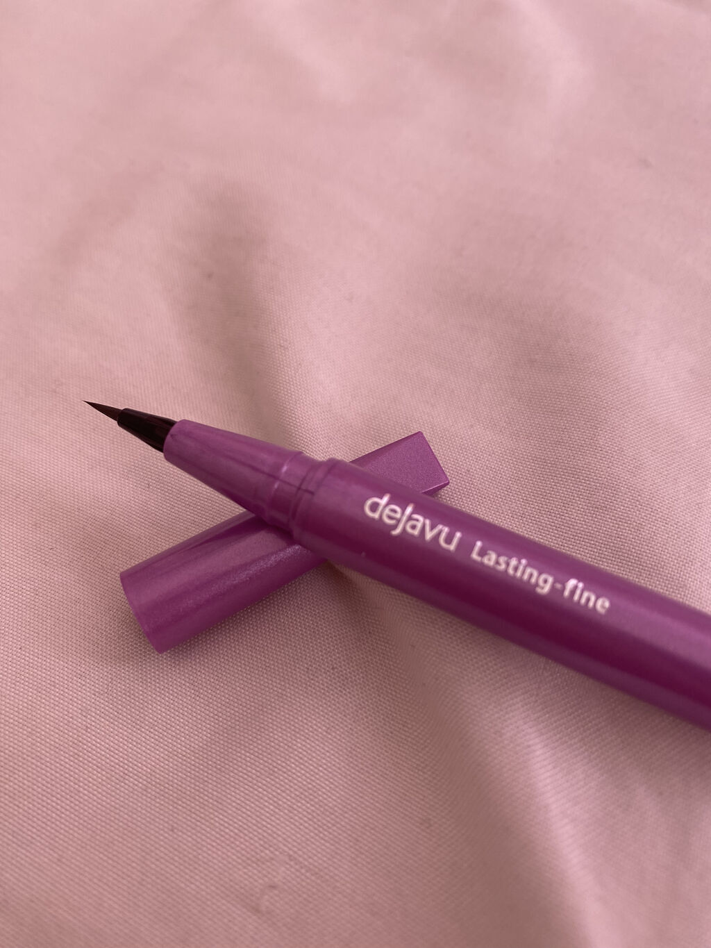 「密着アイライナー」ショート筆リキッド/デジャヴュ/リキッドアイライナーを使ったクチコミ（2枚目）