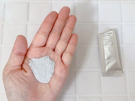 パウダーウォッシュ/LFREAL/洗顔パウダーを使ったクチコミ(5枚目)