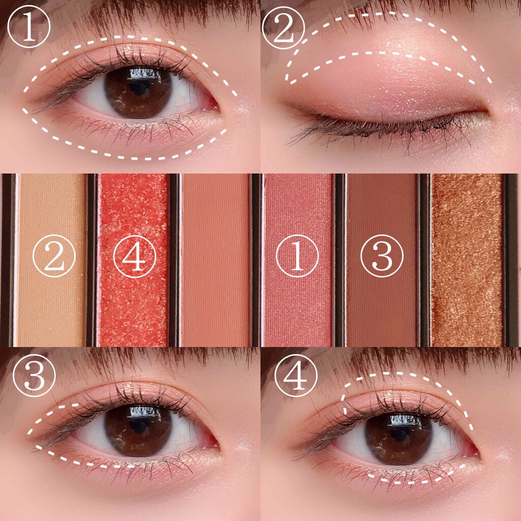 プレイカラーアイズミニ/ETUDE/アイシャドウパレットを使ったクチコミ(2枚目)