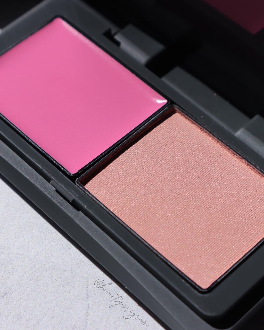 ブロウンアウェイ ブラッシュデュオ/THREE/ジェル・クリームチークを使ったクチコミ(2枚目)