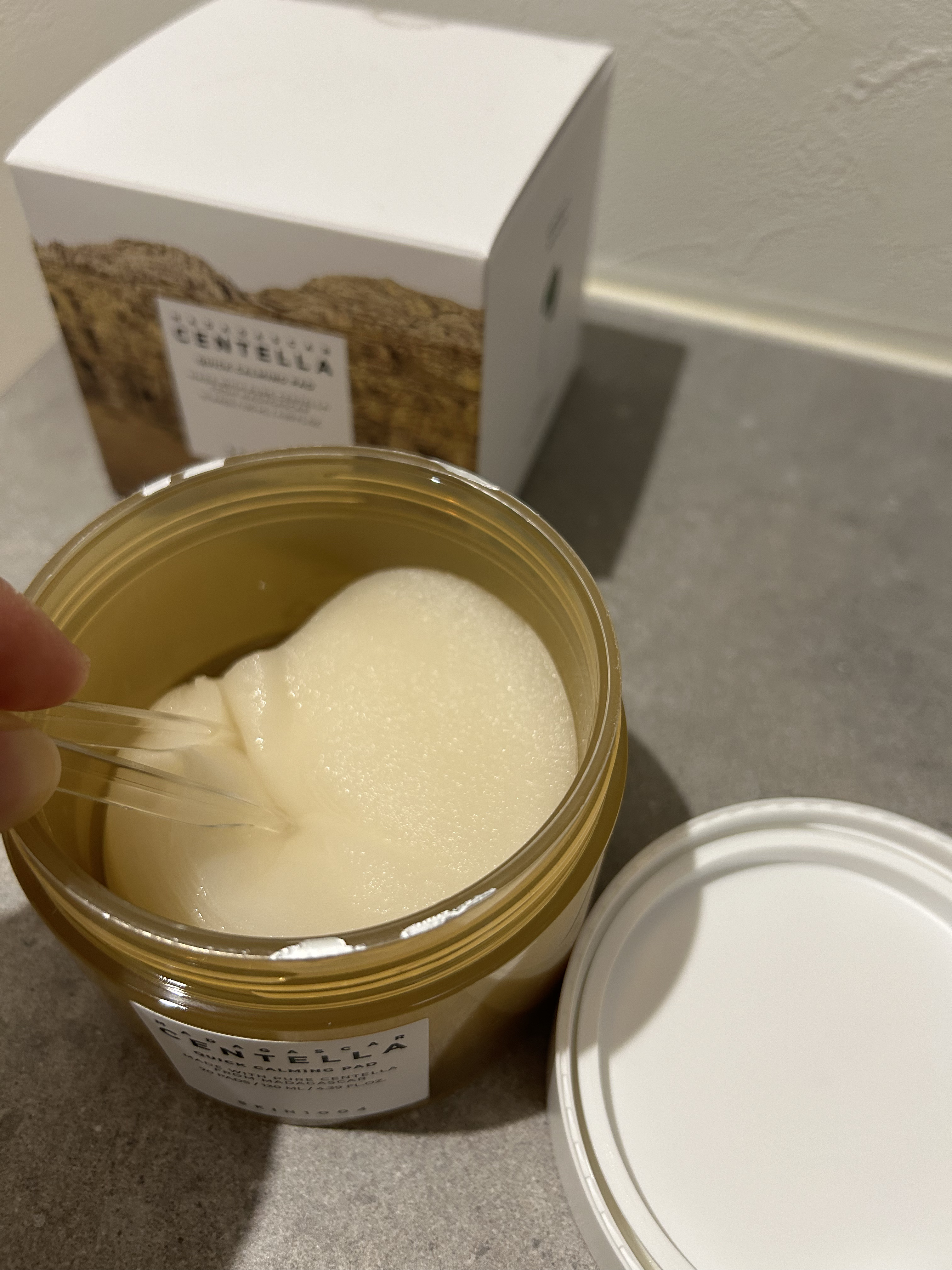 センテラ クイックカーミングパッド/SKIN1004/トナーパッドを使ったクチコミ（3枚目）