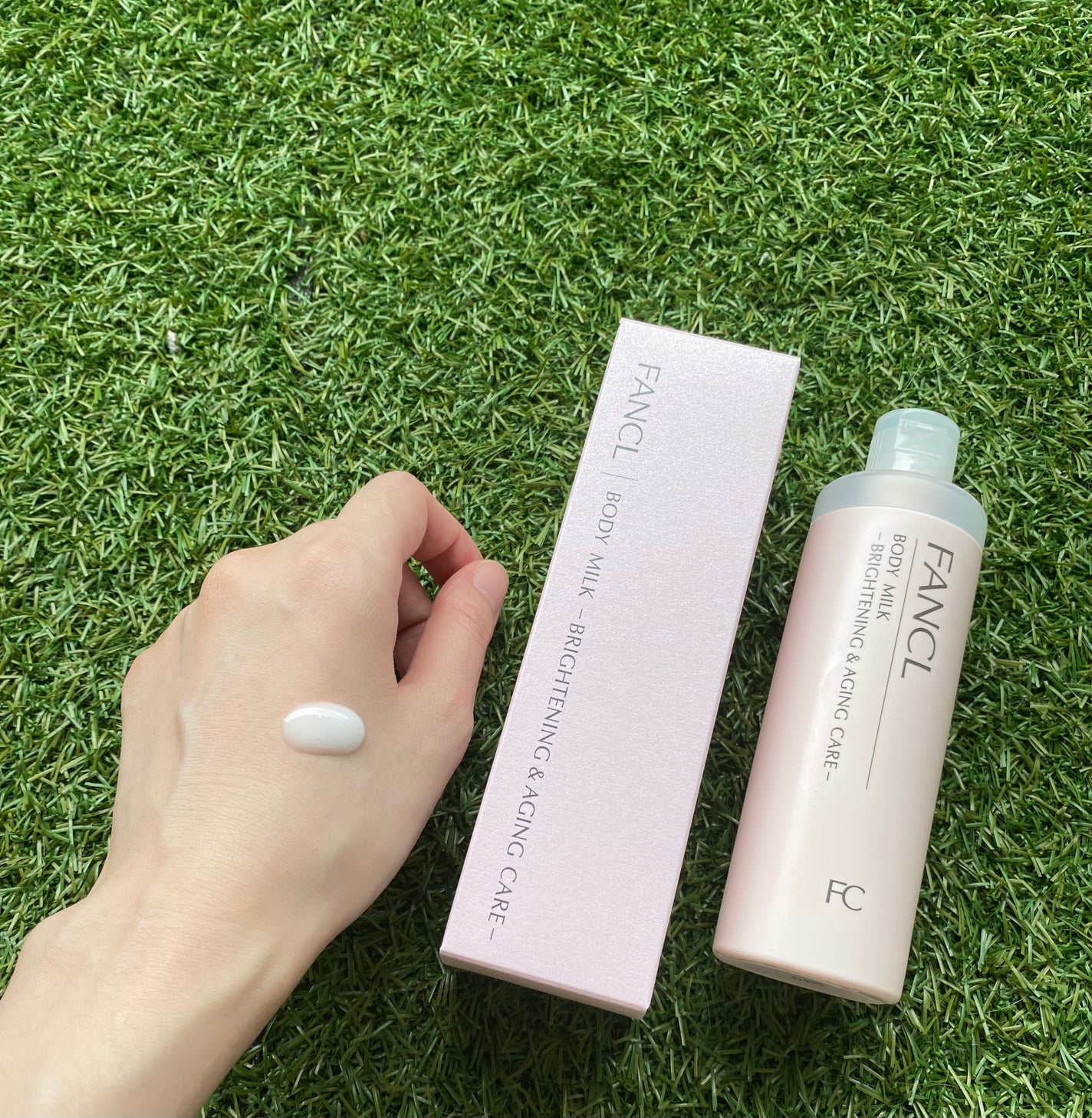 ボディミルク ブライトニング&エイジングケア<医薬部外品>/ファンケル/ボディミルクを使ったクチコミ(2枚目)