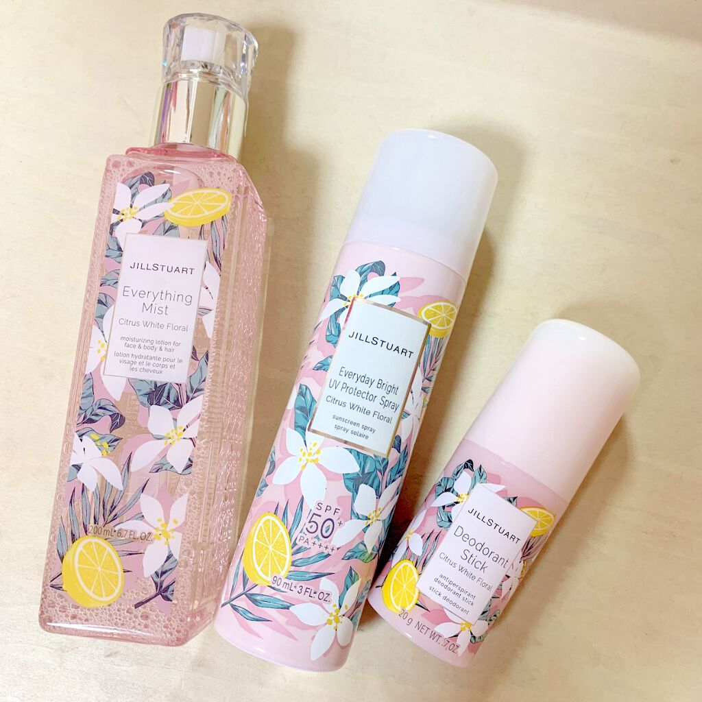 エブリシングミスト シトラス ホワイトフローラル/JILL STUART/ミスト状化粧水を使ったクチコミ(1枚目)