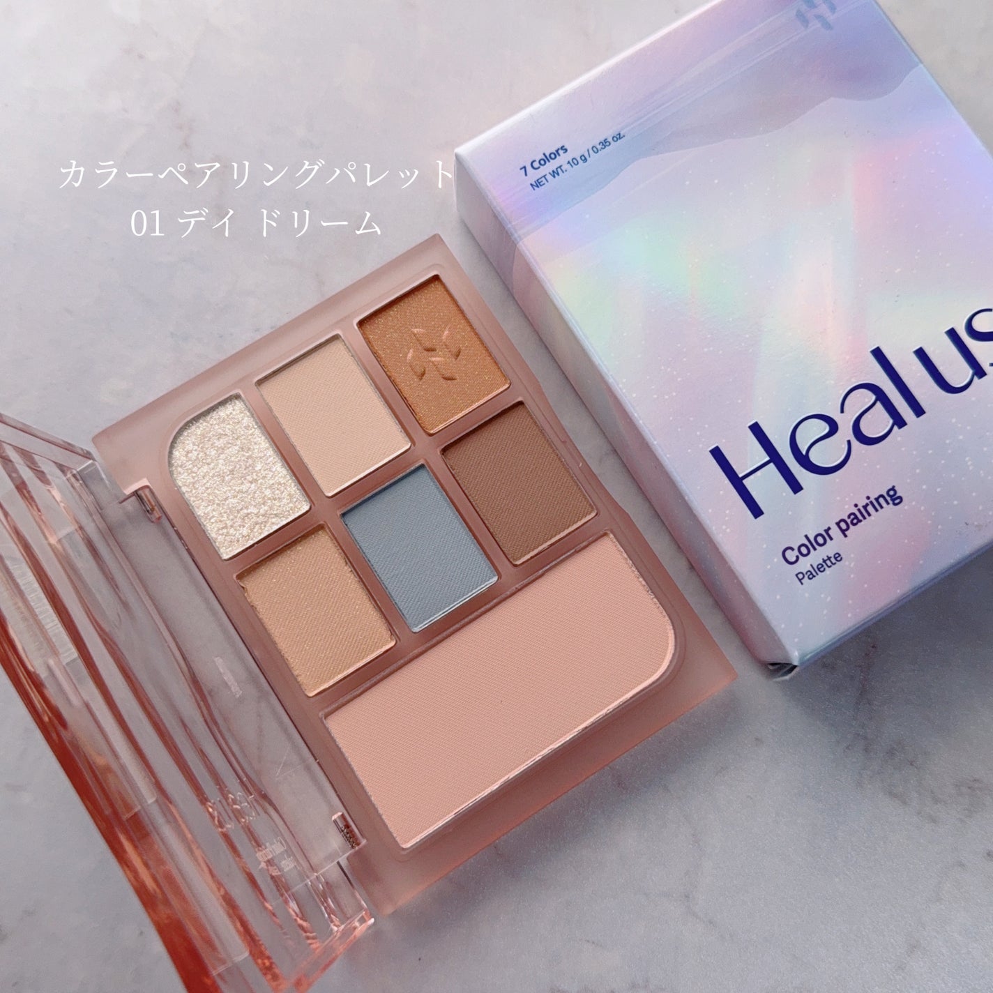 アイシャドウパレット/Healus/アイシャドウパレットを使ったクチコミ(2枚目)